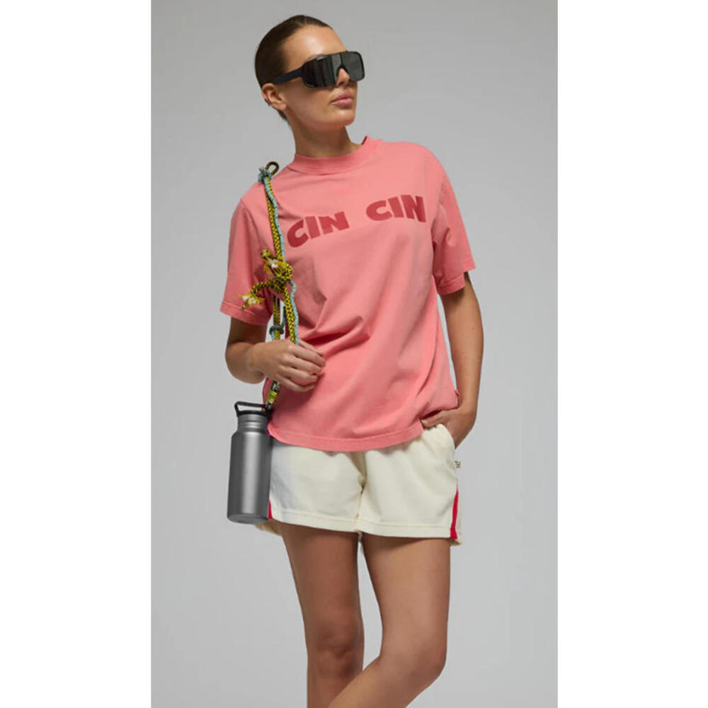 Araminta James Cin Cin Tee Bougainvillea Pink oversized size S NWT $89 msrp